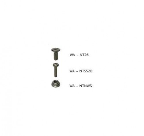 KUMWELL รุ่น WA - NT26 Stainless Steel Bolt Taper Head Size 1/4