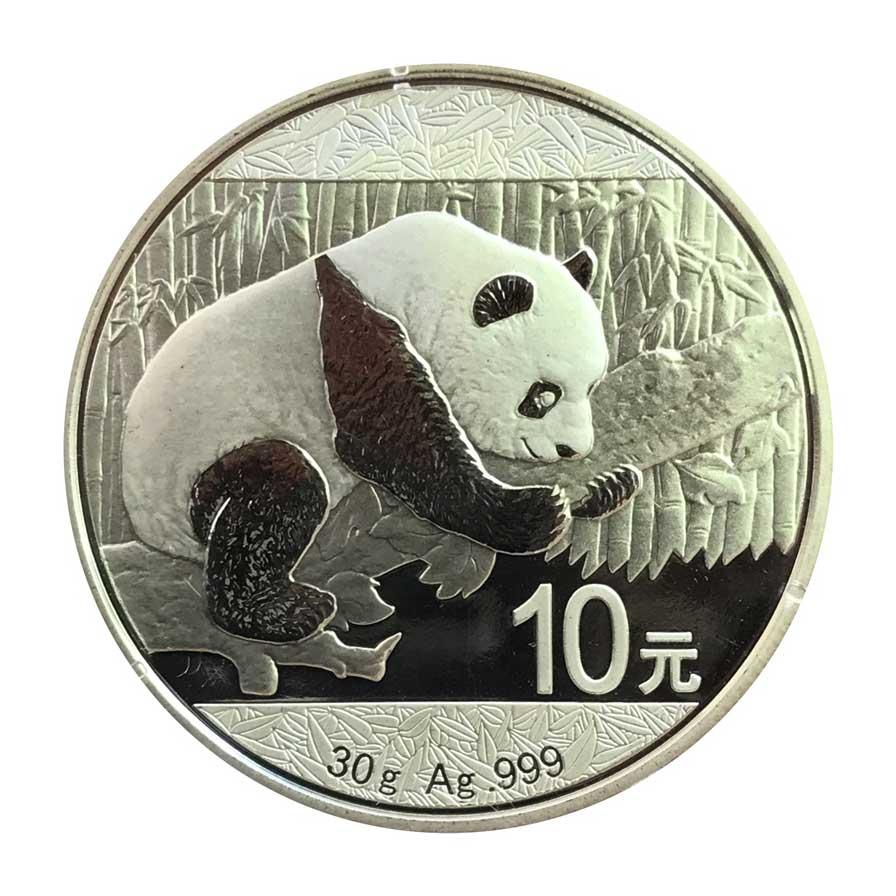 2016 30g ¥10 CNY Chinese Silver Panda Coin