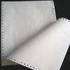 กระดาษต่อเนื่องเปล่า (สต๊อกฟอร์ม) - ชนิดกระดาษปอนด์ขาว สอดคาร์บอนสีดำ 0