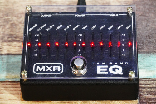 MXR 10 Band EQ พร้อมอะแด๊ปเตอร์ ฝาครอบ