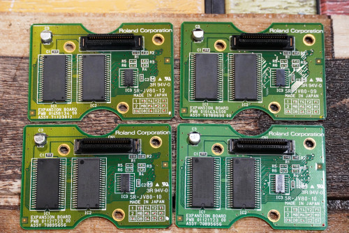 ใบละ2000 Roland SR-JV80 Expansion Board การ์ดเพิ่มเสียงสำหรับตระกูล JV ทุกรุ่น เช่น JV2080 JV1080 JV 1