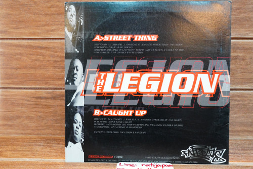 (197) THE LEGION - Street Thing,Caught Up (Single) 1LP 1