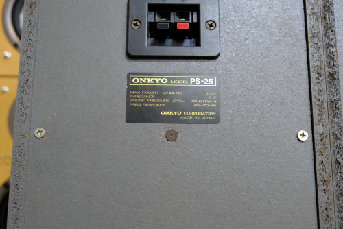 ลำโพง ONKYO PS-25 (JAPAN) 40Watt 8 Ohms ลำโพงวินเทจ ยุค80 เสียงใส ออกแนวRetroเก่าๆ (27) 2