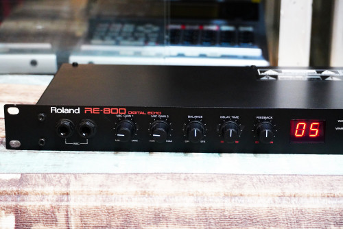 Roland RE-800 Digital Echo (JAPAN) เอฟเฟคไมค์เน้นเสียงดีเลย์ เอคโค่เป็นหลัก ผลิตญี่ปุ่น ซาวด์ดีมาก 2