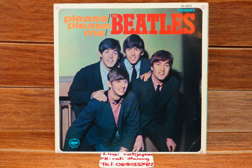 (1) แผ่นเสียง The Beatles อัลบั้ม Please Please Me 1LP /JAPAN