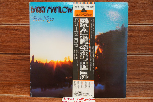 (138) BARRY MANILOW - Even Now (Album) 1LP / JAPAN