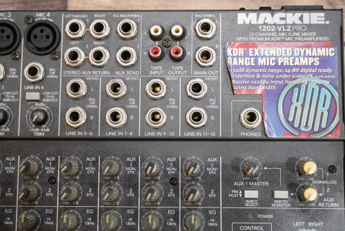 Mackie 1202-VLZ Pro (USA) ตัวโปรท๊อปสุด งานยูเอสแท้ ซาวด์หนาคมชัด 12ch 4ไมค์ 4สเตอ 1