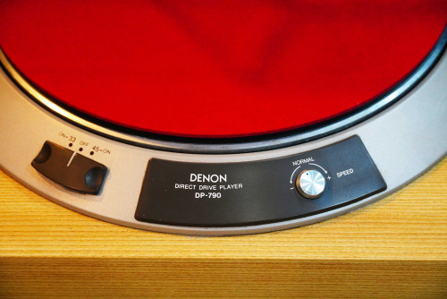 DENON DP-790 (JAPAN) ใช้งานปรกติ ไฟ110Vแถมหม้อแปลง อุปกรณ์ทุกอย่างอยู่ครบ 1