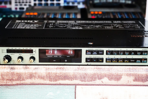 เอฟเฟคไมค์เสียงดีจากโซนี่ SONY MU-R201 Reverb (MADE IN JAPAN) งานญี่ปุ่น เสียงพุ่งกังวาน ซิบๆดีมาก 1