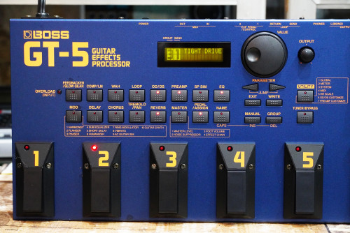 สวยๆ ญี่ปุ่น BOSS GT-5 ตัวในตำนานที่มือกีต้าร์ยังตามหา เสียงมันดีกว่ารุ่นใหม่ๆ หนาอ้วนดีมาก 4