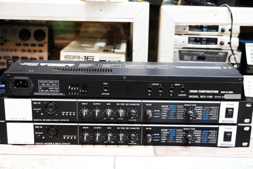 ZOOM RFX-1100 เอฟเฟคไมค์เสียงดีจากญี่ปุ่น ตัวรองจาก RFX-2200 เสียงดีเหมือนกัน ปรับแมนน่วล ไฟ220V 1