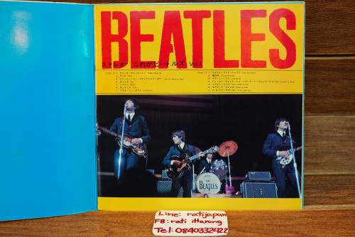 (1) แผ่นเสียง The Beatles อัลบั้ม Please Please Me 1LP /JAPAN 2