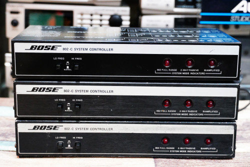 ตัวละ5500 BOSE 802-C Controller ของแท้จากญี่ปุ่น คอนโทรลเล่อร์สำหรับลำโพง BOSE 802 สวยๆใช้งานปรกติ