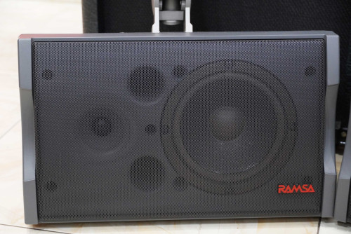 RAMSA WS-A35 (JAPAN) งานญี่ปุ่น พร้อมขายึด เสียงแน่นดีมาก ห้องคาราโอเกะ ผับ บาร์ 8Ohm 140W 6