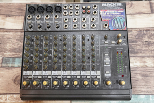 Mackie 1202-VLZ Pro (USA) ตัวโปรท๊อปสุด งานยูเอสแท้ ซาวด์หนาคมชัด 12ch 4ไมค์ 4สเตอ