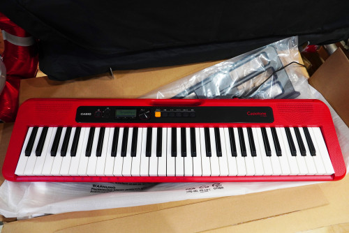 (2) ใหม่แกะกล่อง CASIO Casiotone CT-S200 400เสียง อุปกรณ์ครบ อะแด๊ปเตอร์แท้ สแตนโน๊ต 4