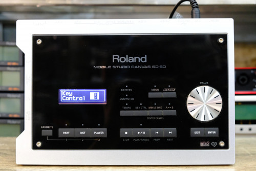 ใหม่เอี่ยม Roland SD-50 ซาวด์โมดูล เป็นAudio Interfaceในตัว เสียบUSB MP3/WAVได้ เสียบไมค์ได้ USBกับค