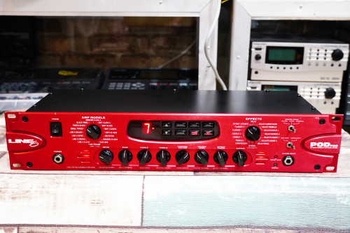 Line 6 POD Pro กีต้าร์มัลติเอฟเฟคและแอมซิมูเลเตอร์ ขนาด2ยู ซาวด์ดีมาก คอนเสิร์ต สตูดิโอเรคคอร์ด