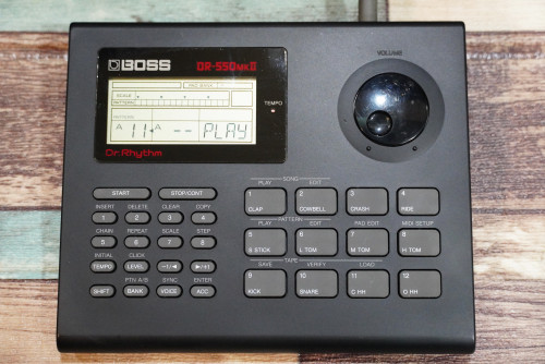 BOSS DR-550mkII (JAPAN) บอกซ์กลองขนาดกระทัดรัด ซาวด์กลองดีมาก พร้อมอะแด๊ปเตอร์ คู่มือไทย 1