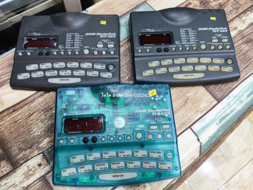 ZOOM RT-123 (JAPAN) ริทึ่มบอกซ์กลองไฟฟ้า เสียงกลองดีมาก เคาะแทนกลองจริง ตลกตีมุข โฟล๊คเล
