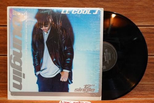 (20) แผ่นเสียง LL Cool J - Loungin,Summer Luv (Single) 1LP