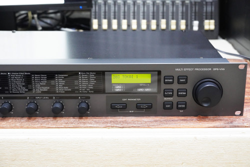 SONY DPS-V55 (JAPAN) เอฟเฟคไมค์ 4in 4out 45เอฟเฟค เซฟได้200เสียง 20ฺบิต48kHz 2