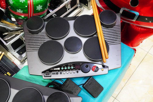 2ตัวสวยๆ YAMAHA DD-50 กลองญี่ปุ่น พร้อมฟุตแท้2อัน ไม้กลอง อะแด๊ปเตอร์ครบ ต่อMIDI GMตรง 4