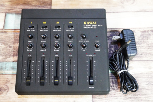 Kawai MX-4S (JAPAN) งานญี่ปุ่นพร้อมอะแด๊ปเตอร์ 4ช่อง 8อินพุท ต่อพ่วงเอฟเฟคนอกได้