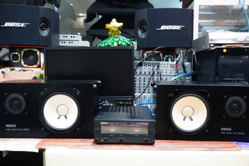 YAMAHA NS-10M STUDIO มอนิเตอร์ แฟลตมาตรฐาน คลาสสิคซีรี่ส์ที่ยังนิยมใช้กันทั่วโลก(MADE IN JAPA 8