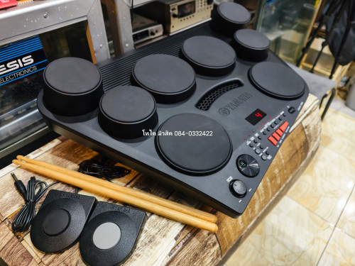สวยๆจากญี่ปุ่น YAMAHA DD-75 พร้อมฟุตแท้ อะแด๊ปเตอร์แท้ ไม้กลองครบ DD-75เป็นกลองตัวท๊อปสุดและดีที่สุด 1