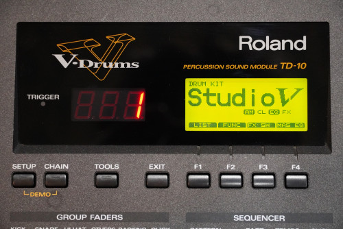 Roland TD-10 (JAPAN) โมดูลกลองไฟฟ้าตัวเทพ ซาวด์กลองระดับสตูดิโอ งานเวทีจนถึงห้องอัด ใช้งานปรกติทุกอย 2