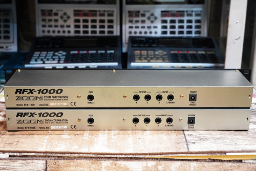 เอฟเฟคไมค์ ZOOM RFX-1000 (JAPAN) งานญี่ปุ่น คุณภาพเสียงดีเยี่ยม พร้อมอะแด๊ปเตอร์ 3