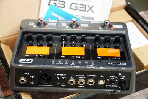 สวยๆกล่องครบ ZOOM G3 เอฟเฟคกีต้าร์ มีAudio Interfaceในตัว พร้อมอะแด๊ปเตอร์แท้ 1