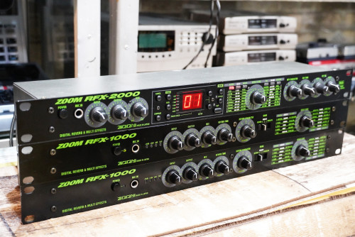 เอฟเฟคไมค์ ZOOM RFX-1000 (JAPAN) งานญี่ปุ่น คุณภาพเสียงดีเยี่ยม พร้อมอะแด๊ปเตอร์