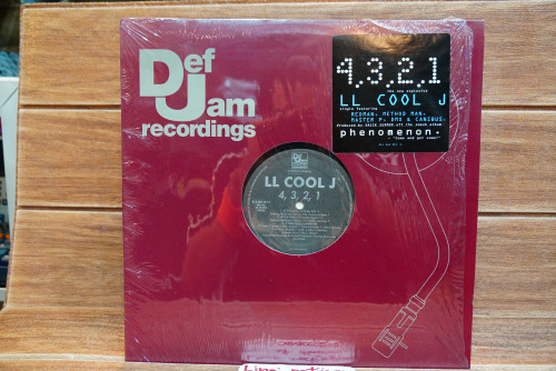 (118) LL COOL J - 4,3,2,1 (Single) 1LP