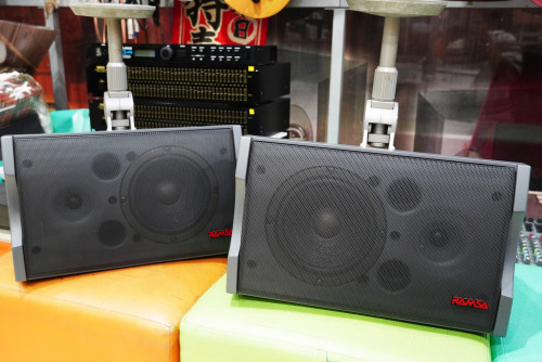 คู่ละ 5000 พร้อมขา RAMSA WS-A35 (JAPAN) งานญี่ปุ่น เสียงคมชัดดีมาก ผับ เธค 8Ohm 140W