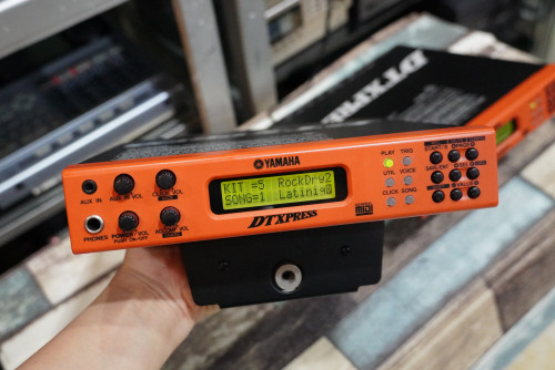 YAMAHA DTXPRESS (JAPAN) โมดูลกลองไฟฟ้า 990เสียง 48ชุดกลอง เซฟได้32ชุด 11รูทริก ต่อมิดี้คาราโอเกะตรง 5