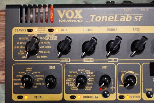 เอฟเฟคกีต้าร์ VOX ToneLab ST ปรีหลอด ต่อUSBเป็นซาวด์การ์ดได้ ซาวด์24บิด เล็กกระทัดรัด 7