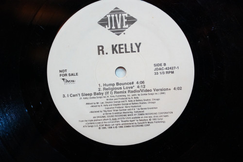 (23) แผ่นเสียง R.Kelly - I Believe I can fly,Hump Bounce (Single) 1LP 1