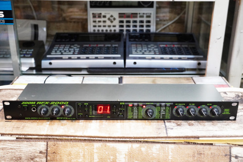 เอฟเฟคไมค์ ZOOM RFX-2000 (JAPAN) ผลิตญี่ปุ่น แต่งโปรแกรมเสียงให้แล้ว เสียงหนากังวานดีมาก