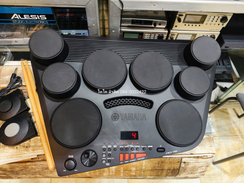 สวยๆจากญี่ปุ่น YAMAHA DD-75 พร้อมฟุตแท้ อะแด๊ปเตอร์แท้ ไม้กลองครบ DD-75เป็นกลองตัวท๊อปสุดและดีที่สุด