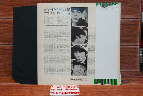 (8) แผ่นเสียง The Beatles - A Hard Day's Night 1LP/JAPAN 1