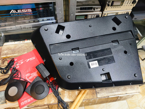สวยๆจากญี่ปุ่น YAMAHA DD-75 พร้อมฟุตแท้ อะแด๊ปเตอร์แท้ ไม้กลองครบ DD-75เป็นกลองตัวท๊อปสุดและดีที่สุด 4
