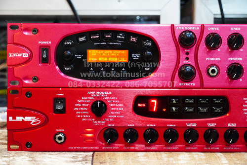 Line 6 POD Pro กีต้าร์มัลติเอฟเฟคและแอมซิมูเลเตอร์ ขนาด2ยู ซาวด์ดีมาก คอนเสิร์ต สตูดิโอเรคคอร์ด 2