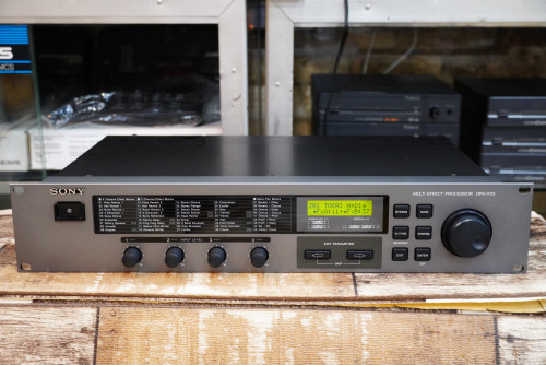SONY DPS-V55 (JAPAN) เอฟเฟคไมค์ 4in 4out 45เอฟเฟค เซฟได้200เสียง 20ฺบิต48kHz