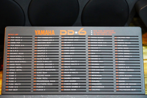 YAMAHA DD-6 Digital Percussion เพอร์คัสชั่นกลองไฟฟ่้าขนาดกระทัดรัด พกพาสะดวก ราคาประหยัด 1