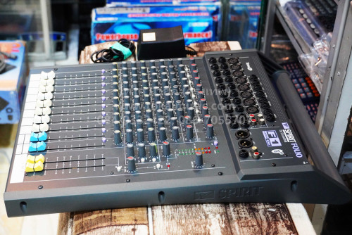 อังกฤษแท้ SoundCraft SPIRIT FOLIO F1 สวยๆใช้งานปรกติทุกช่อง 8ไมค์XLR สไลด์ยาว อะแด๊ปเตอร์แท้ 3