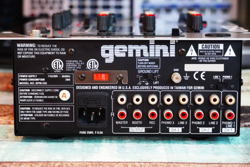 gemini BPM250 DJ Mixer  (USA) ไฟ220V สวยๆ ใช้งานปรกติ 5
