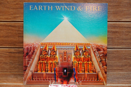 (180) EARTH WIND & FIRE - ALL'N ALL (Album) 1LP / JAPAN