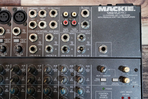 งานยูเอส Mackie 1202-VLZ PRO (USA) ตัวโปรท๊อปสุด 12ch 4ไมค์ 4สเตอ ซาวด์คมชัดดีมาก 2